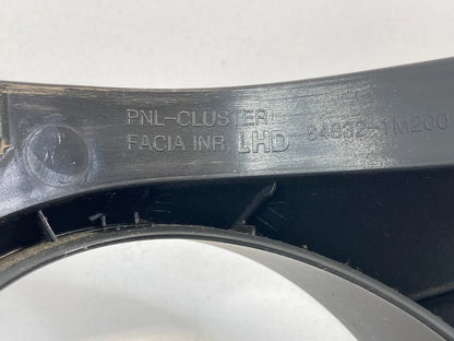 2010 KIA FORTE SEDAN SPEEDOMETER INSTRUMENT CLUSTER COVER BEZEL TRIM 84832-1M200