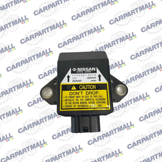 2007-2011 NISSAN ALTIMA 2.5L SUSPENSION YAW RATE SENSOR MODUEL 47930-JA800 OEM