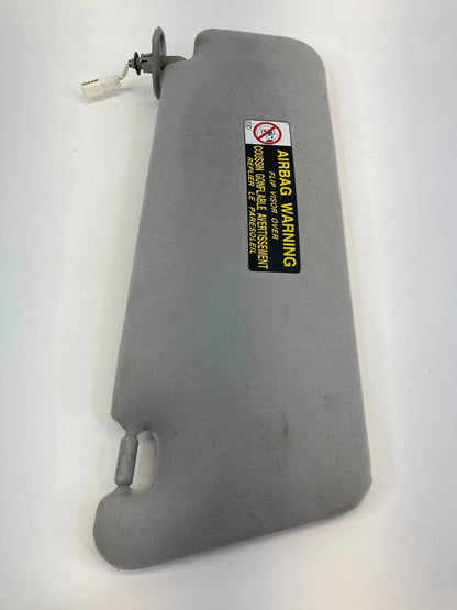 2002 2003 LEXUS ES300 LEFT DRIVER SUNVISOR SUN VISOR SHADE LH CLOTH GRAY OEM