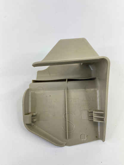2004-2009 TOYOTA SOLARA FRONT RIGHT SEAT TRACK END COVER CAP TRIM 72157AA040 OEM
