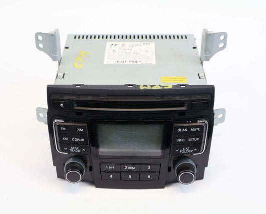 2011 2012 HYUNDAI SONATA RADIO CD PLAYER RECEIVER XM SATELLITE 96180-3Q001
