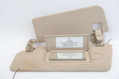 2014-2016 MERCEDES-BENZ E350 SUNVISOR SUN VISOR SET LEFT RIGHT W /VANITY MIRROR