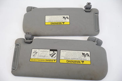 2014 2015 KIA SORENTO ROOF SUNVISOR SUN VISORS SHADE PAIR SET LH RH W MIRROR OEM