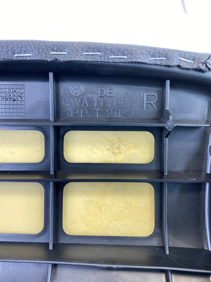 09-17 VOLKSWAGEN CC REAR LEFT SEAT BOLSTER PADDING CUSHION TRIM 3C8-885-702 OEM