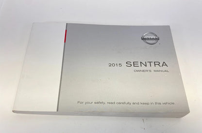 2015 NISSAN SENTRA OWNERS MANUAL SET BOOKS WITH CASE USER GUIDE GENUINE OEM