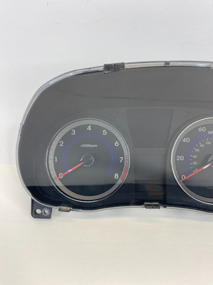 2012-2014 Hyundai Accent Instrument Cluster Speedometer Gauges Unknown Miles