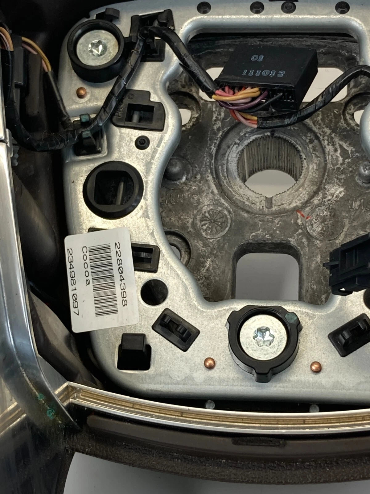 2011-2013 BUICK REGAL STEERING WHEEL W/ AUDIO & CRUISE CONTROL SWITCH 22804398