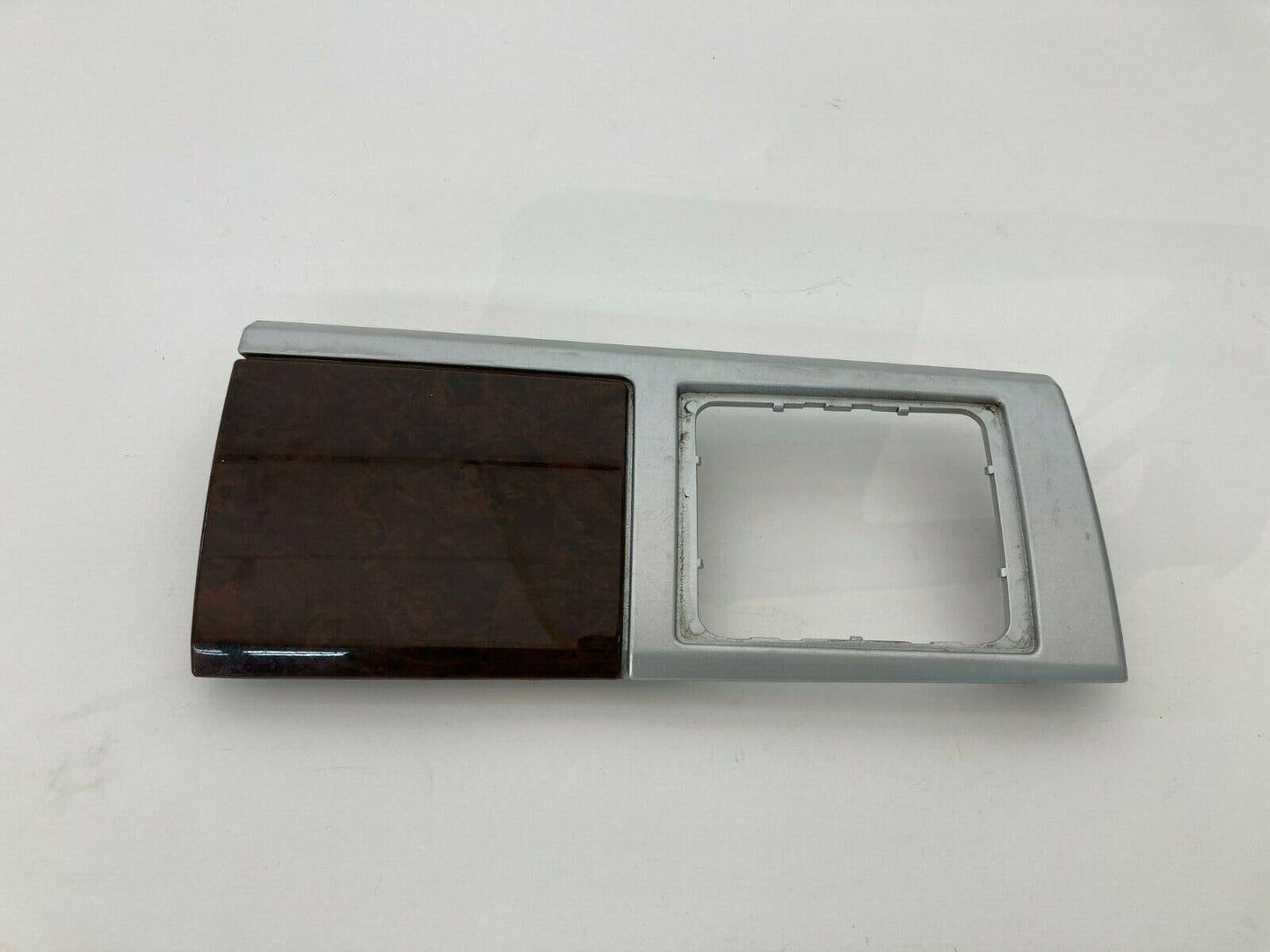 09 10 Grand Caravan Town & Country Dash Headlight Switch Bezel Cover Trim Wood