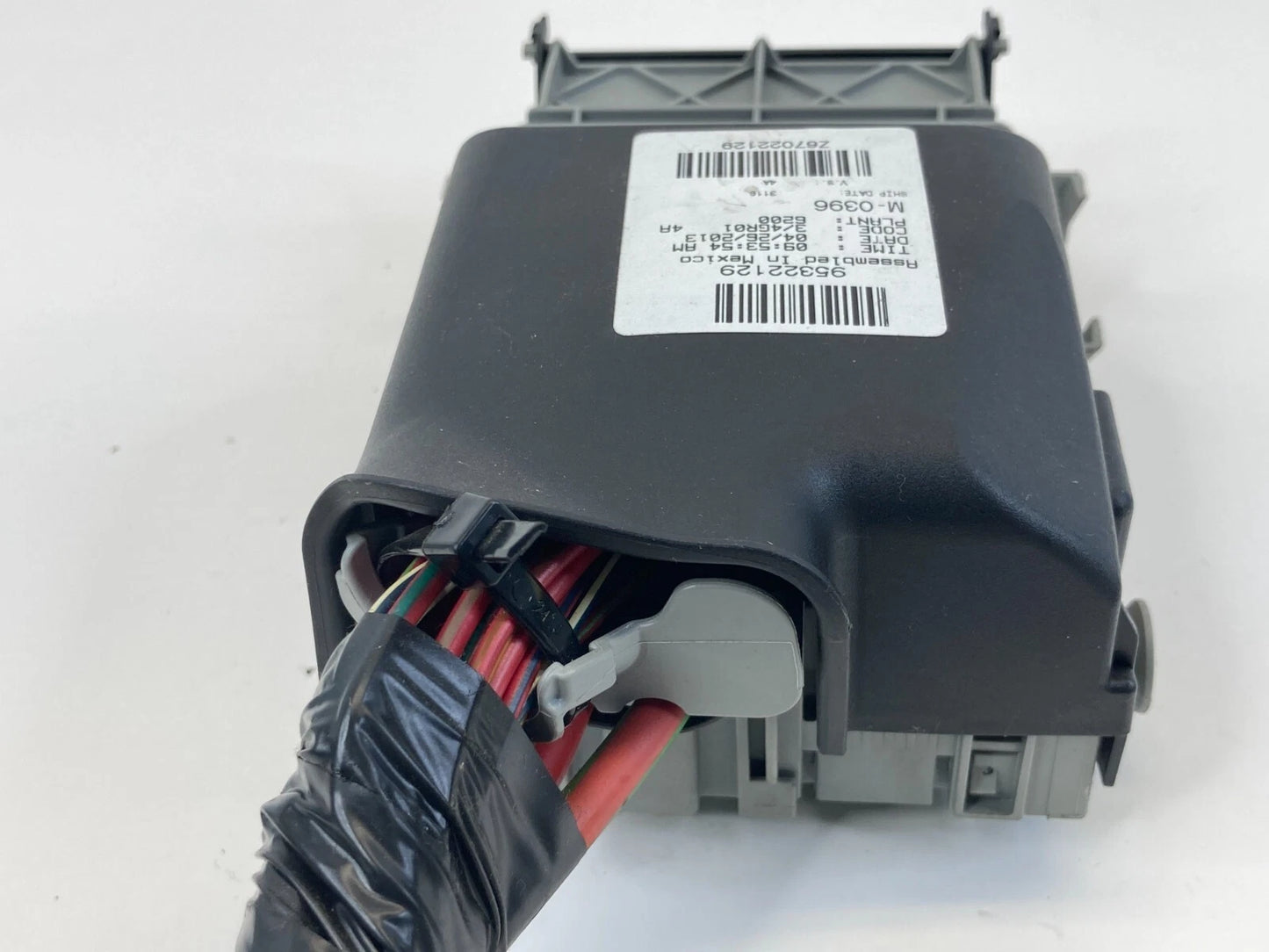 2011-2014 CHEVROLET CRUZE 1.4L CABIN INTERIOR FUSE BOX JUNCTION BLOCK 13222786