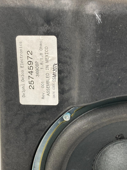 2004-2006 CADILLAC SRX BASE REAR SUBWOOFER SOUND SYSTEM SPEAKER 25745972 OEM