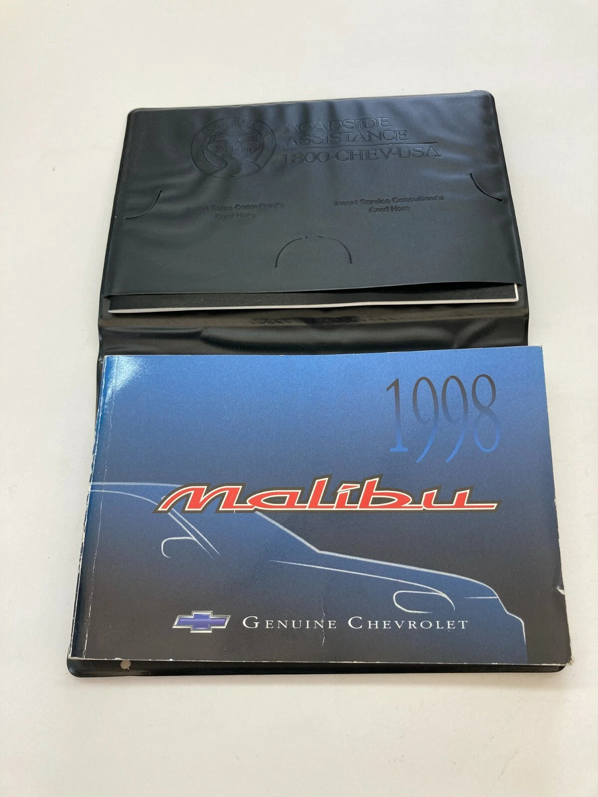 1998 98 CHEVROLET MALIBU OWNER'S MANUAL WARRANTIE ASSISTENCE INFORMATION W/ CASE