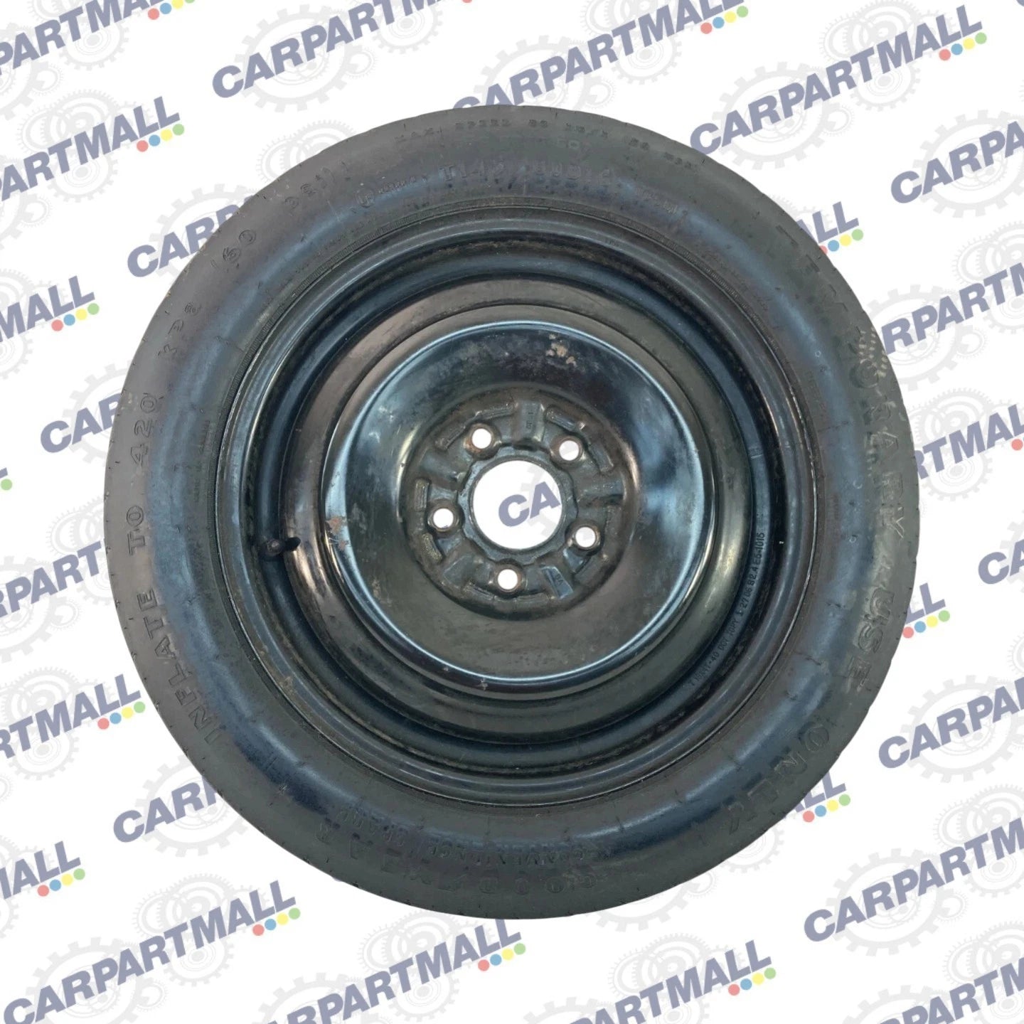 2006-2012 FORD FUSION SPARE TIRE WHEEL RIM COMPACT DONUT T145/80D16 16x5