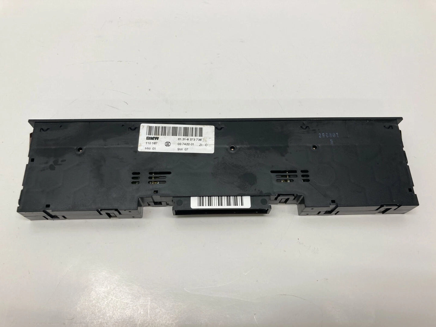 2000-2006 BMW X5 CENTER CONSOLE HEATED SEAT DSC PDC SWITCH UNIT OEM 61318373738