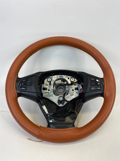 2011-2017 BMW X3 LEFT STEERING WHEEL W/ AUDIO & CRUISE CONTROL SWITCH BUTTON OEM