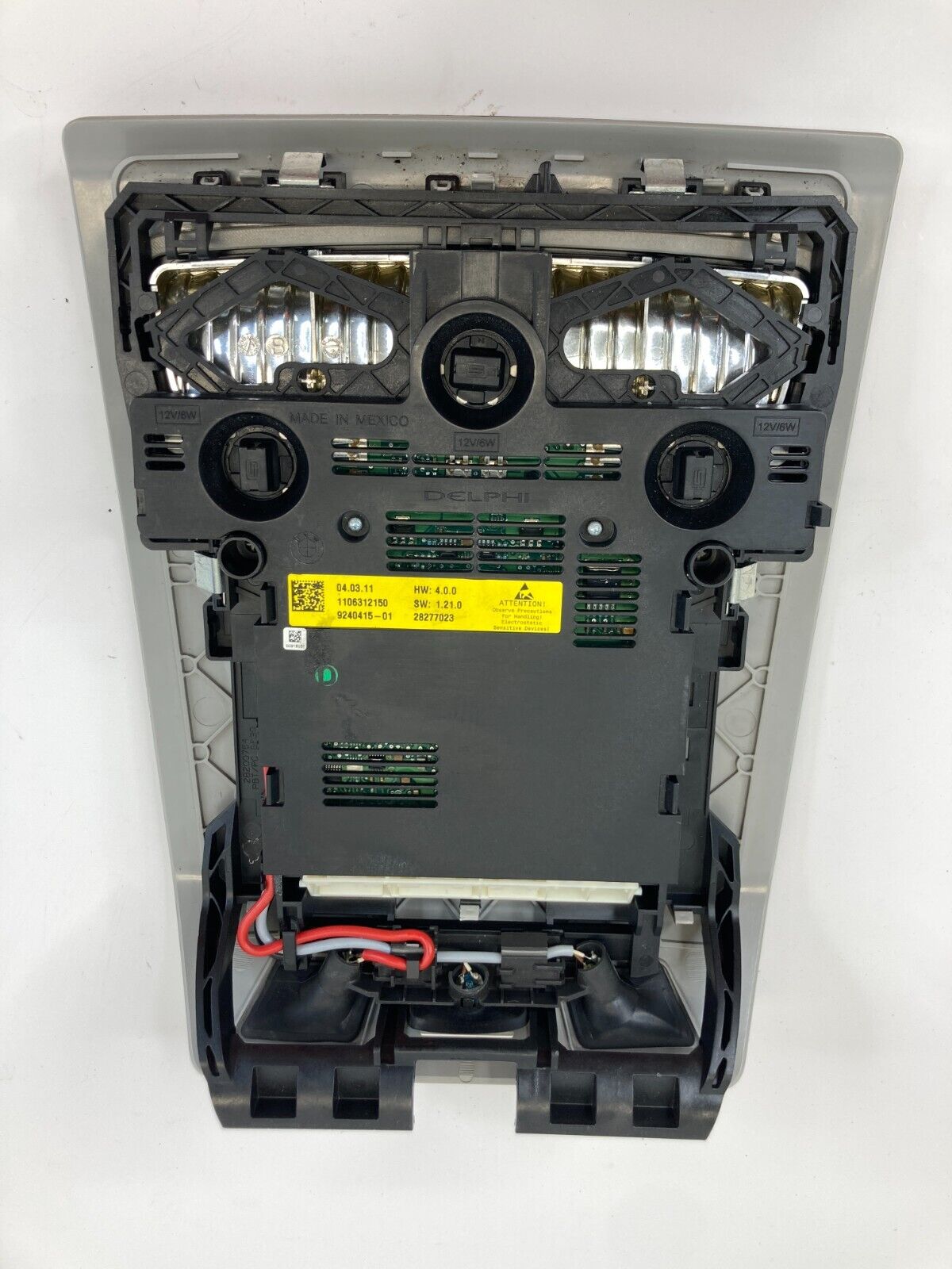 2011-2017 BMW X3 Roof Overhead Console Dome Map Light 9240415-01 OEM