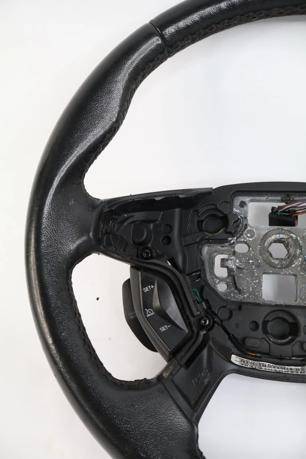 13 14 15 16 FORD ESCAPE STEERING WHEEL W/ CRUISE CONTROL AUDIO SWITCH BLACK OEM