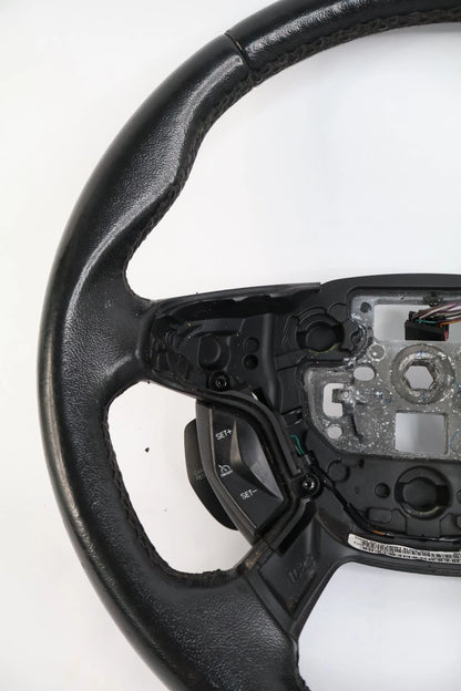 13 14 15 16 FORD ESCAPE STEERING WHEEL W/ CRUISE CONTROL AUDIO SWITCH BLACK OEM