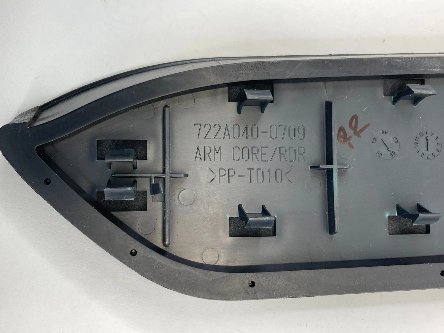 2007-2012 MITSUBISHI GALANT REAR RIGHT SIDE DOOR PANEL ARMREST ARM REST OEM