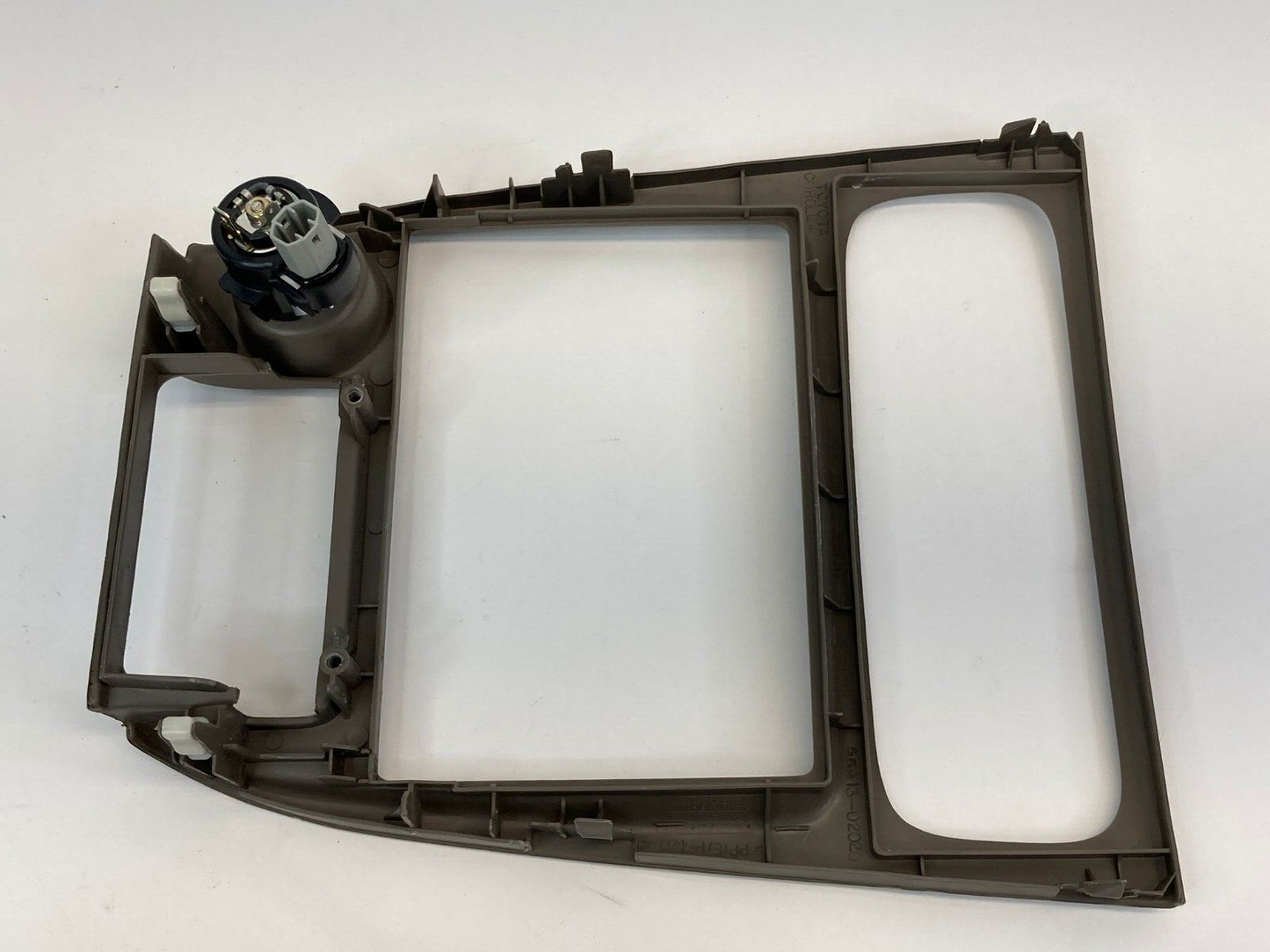 98-02 Toyota Corolla Radio Climate Bezel Trim w/ Power Outlet 55413-02020 OEM