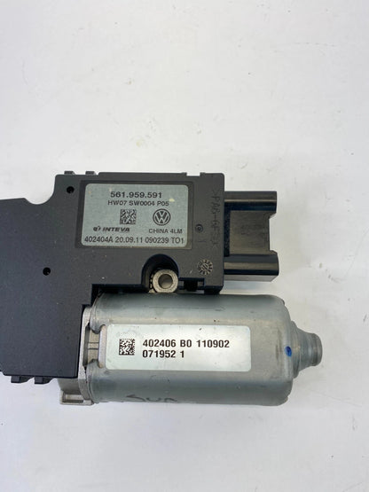 2012-2022 VW PASSAT REAR LEFT DRIVER SIDE DOOR WINDOW LIFT MOTOR 561959591 OEM