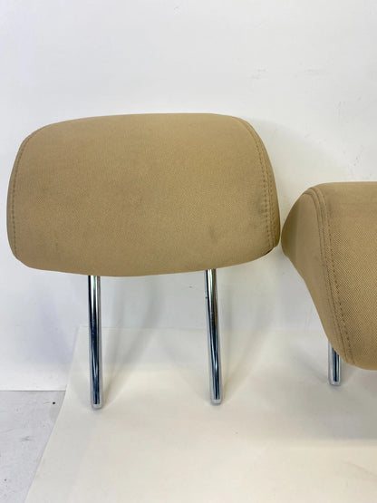 2011-2014 HYUNDAI SONATA REAR LEFT RIGHT & CENTER SEAT HEADREST HEAD REST SET 3