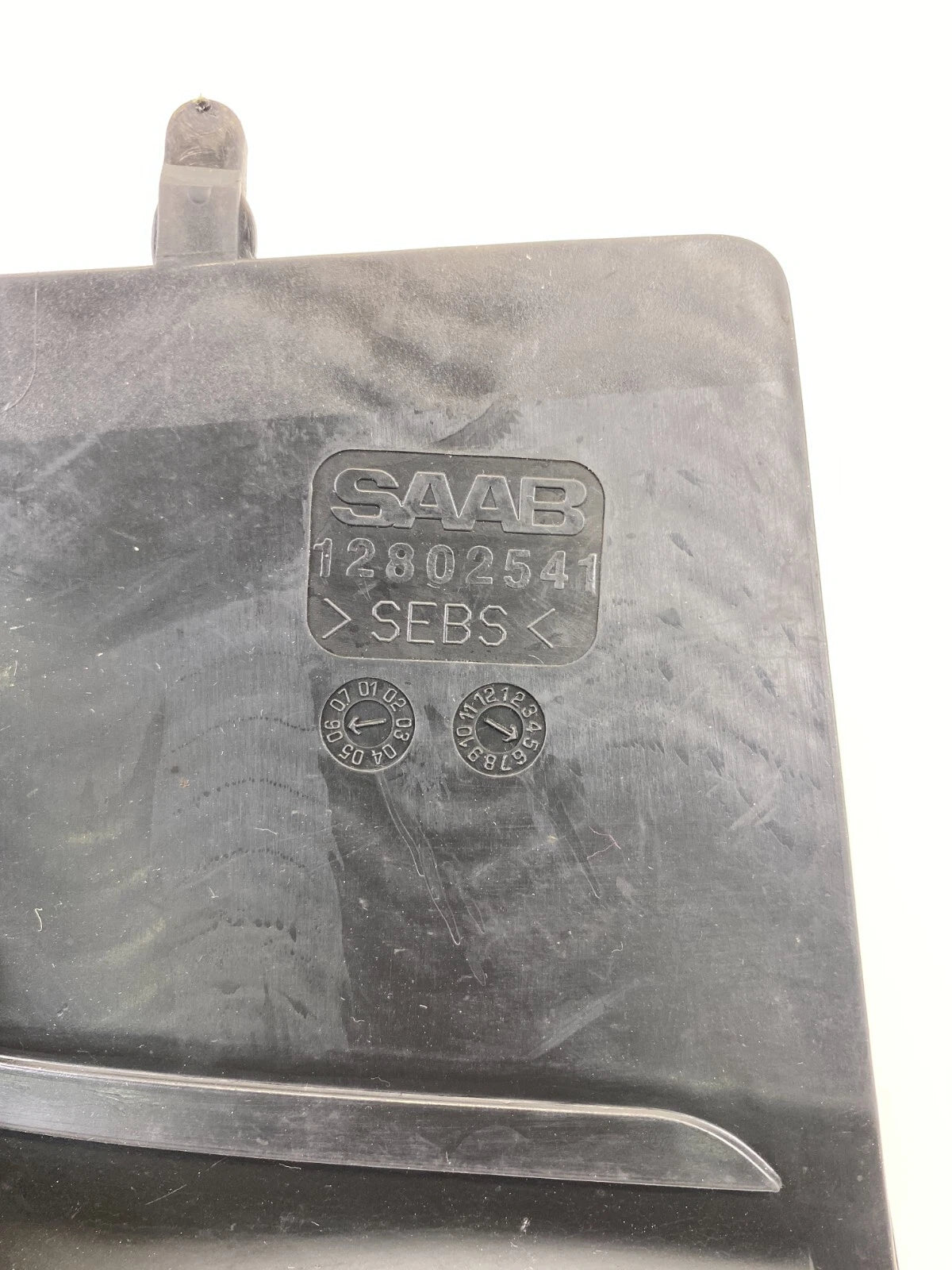 04-11 SAAB 9-3 93 SEDAN DASH CONSOLE ASH TRAY MAT RUBBER INSERT LINER 12802541