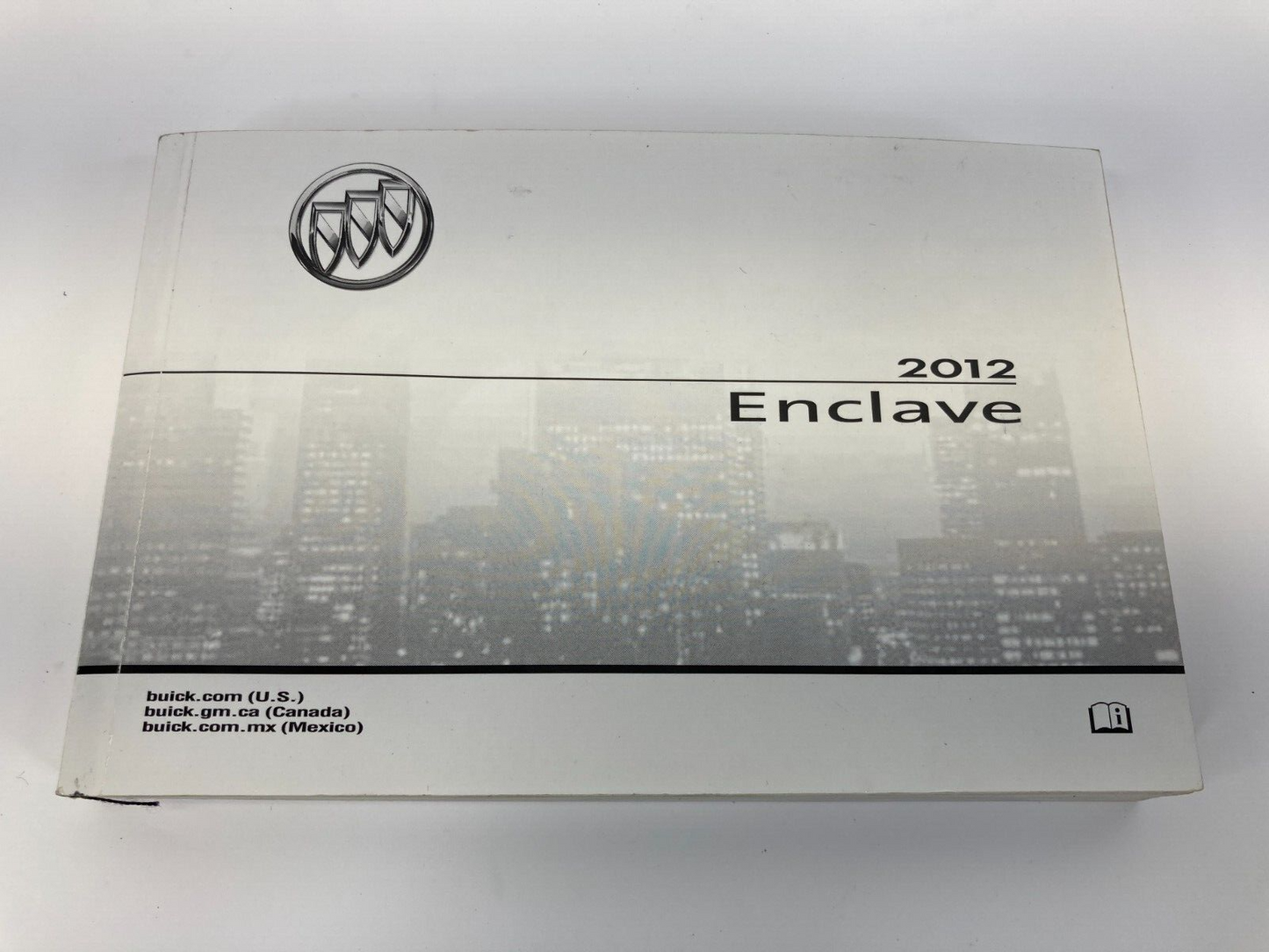 2012 12 Buick Enclave Base Owners Manual Guide Infomation Book w/ Case OEM