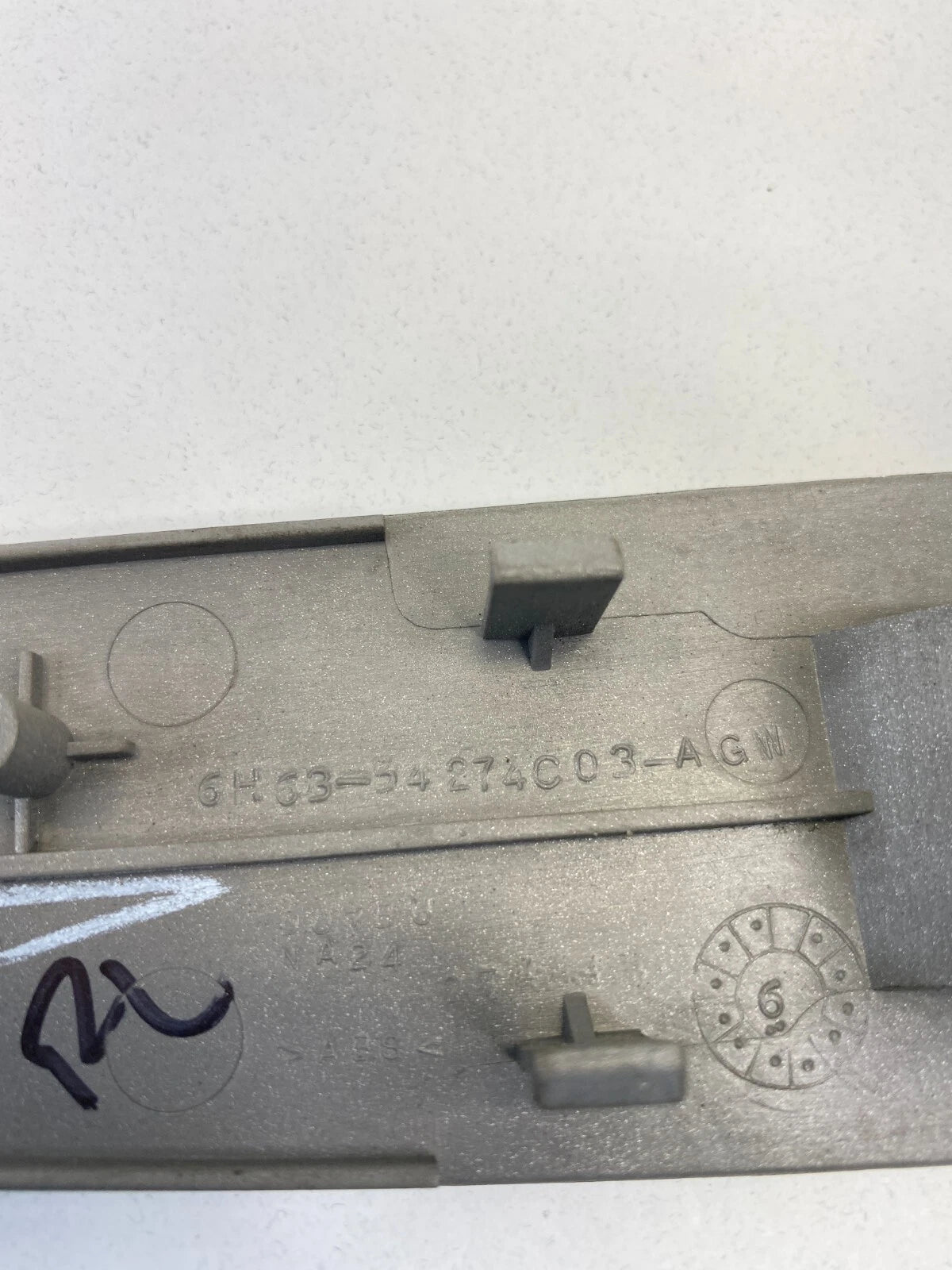 2007-2009 LINCOLN MKZ REAR LEFT SIDE WINDOW SWITCH BEZEL TRIM OEM 6H6T-14529-ACW