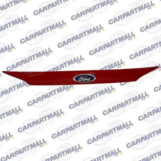 12-14 FORD FOCUS SEDAN REAR TRUNK TRIM MOLDING EMBLEM HANDLE BM51-F43404 RED OEM