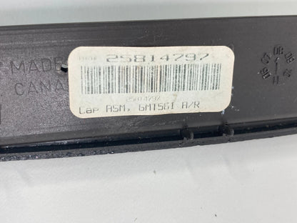 2009-2012 BUICK ENCLAVE REAR CENTER CONSOLE CLIMATE SWITCH BEZEL TRIM 25814797