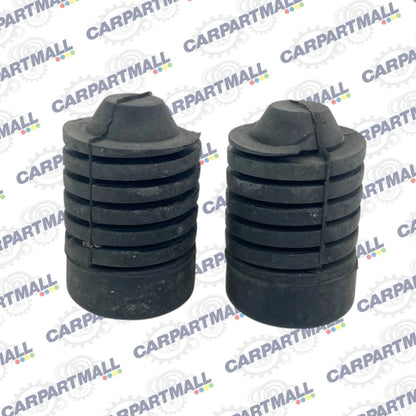1998-2002 TOYOTA COROLLA FRONT HOOD BUMPER RUBBER ADJUSTMENT PAIR SET OEM