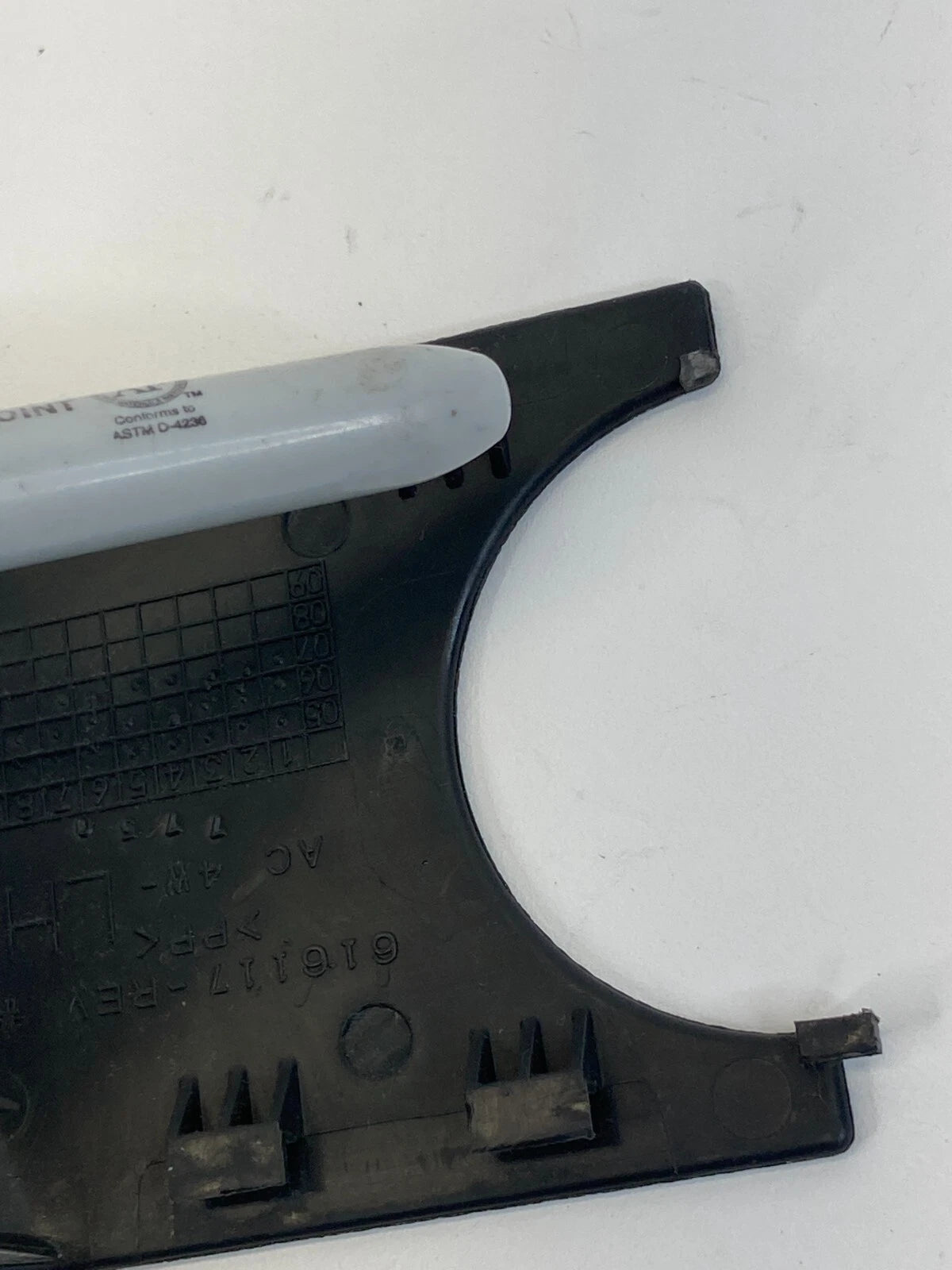 2007-2012 DODGE CALIBER FRONT LEFT SIDE SEAT PANEL TRIM COVER 616117-REV OEM