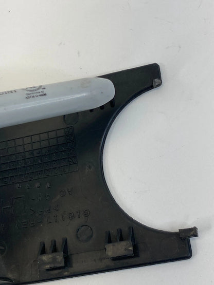 2007-2012 DODGE CALIBER FRONT LEFT SIDE SEAT PANEL TRIM COVER 616117-REV OEM