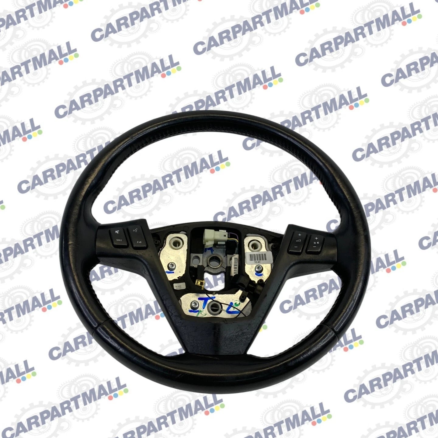 04 05 06 07 CADILLAC SRX BASE STEERING WHEEL W/ AUDIO STEREO CONTROLS LEATHER