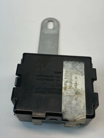 2003 2004 2005 TOYOTA 4RUNNER GLASS BREAKAGE SENSOR CONTROL MODULE OEM