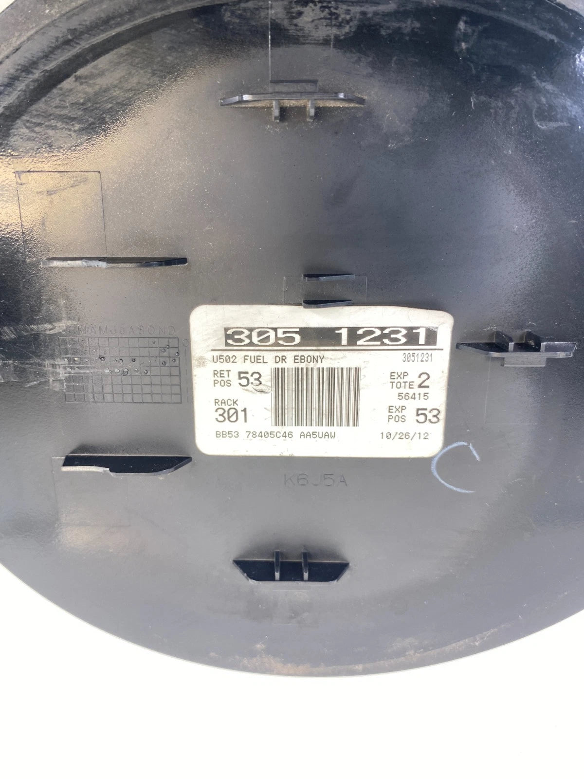 11-15 Ford Explorer 13-15 Police Interceptor Fuel Tank Lid Gas Filler Door Cap
