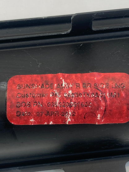 11-17 Honda Odyssey Rear Right Quarter Panel Door Window Sun Shade Assembly OEM