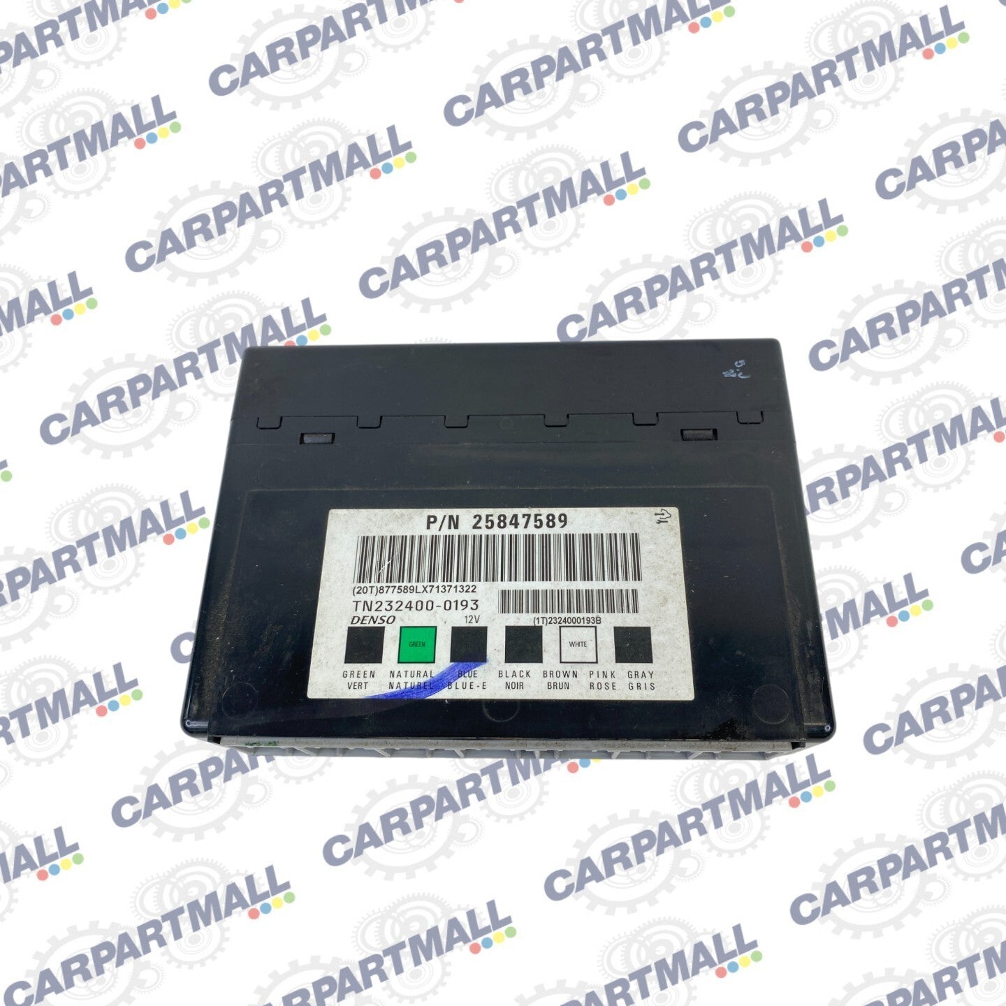 2007-2009 Cadillac SRX 06-13 Impala Body Control Module Unit BCM BCU 25847589