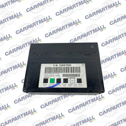 2007-2009 Cadillac SRX 06-13 Impala Body Control Module Unit BCM BCU 25847589