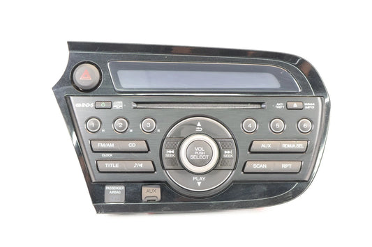 2010 2011 HONDA INSIGHT AUDIO RADIO AM/FM CD PLAYER RECEIVER MP3 39100-TM8-A01