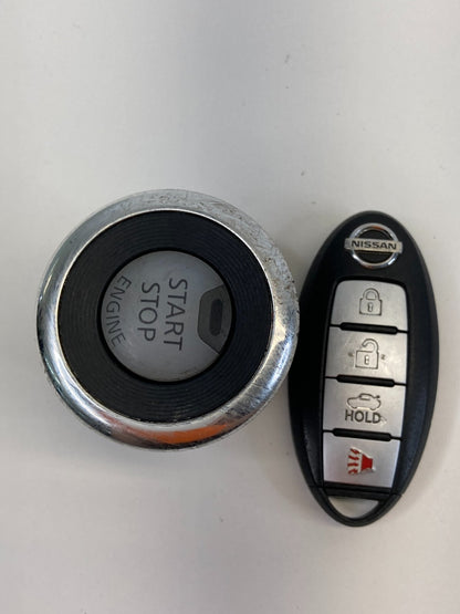 2013-2018 Nissan Altima Ignition Switch Start Stop Button Smart Key Remote OEM
