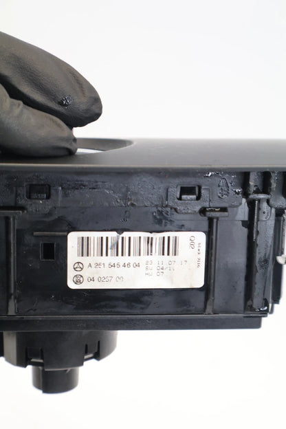 2006-2013 MERCEDES W251 R350 R320 R500 HEADLIGHT CONTROL SWITCH A2515454604 OEM