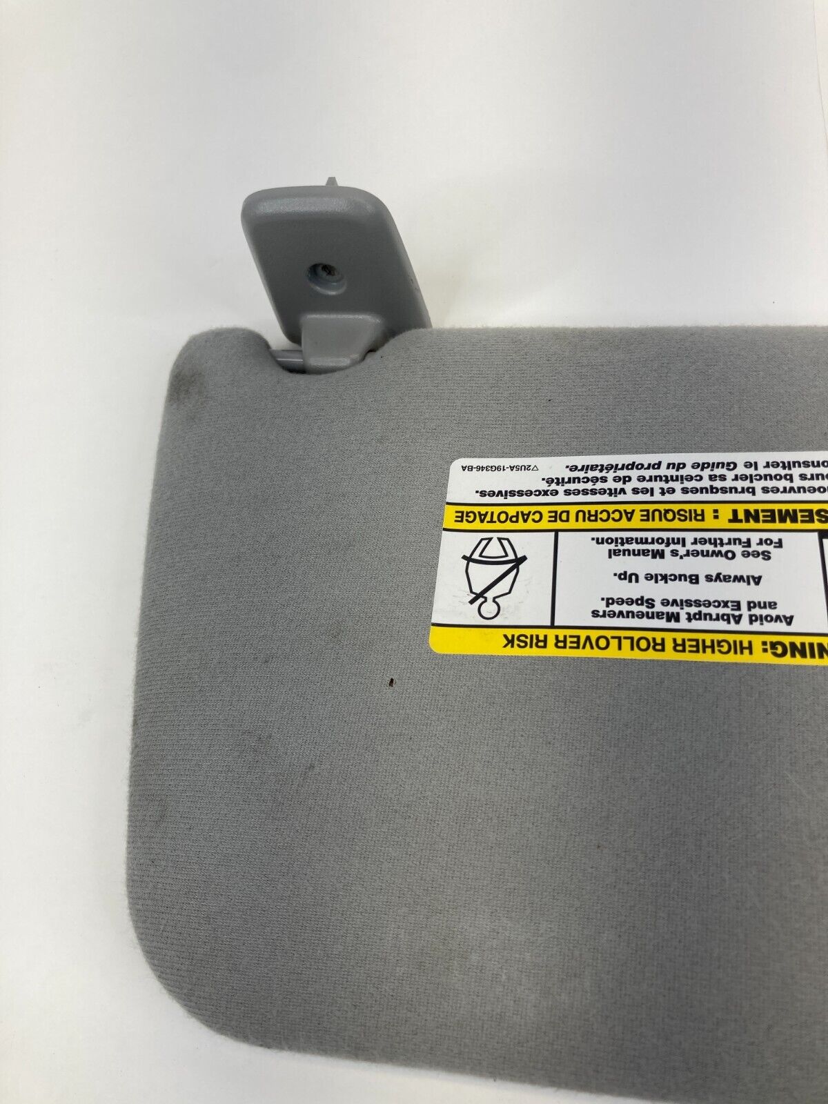 2004 2005 Ford F-150 F150 Roof Left Side Sunvisor Sun Visor Shade 1229503 OEM