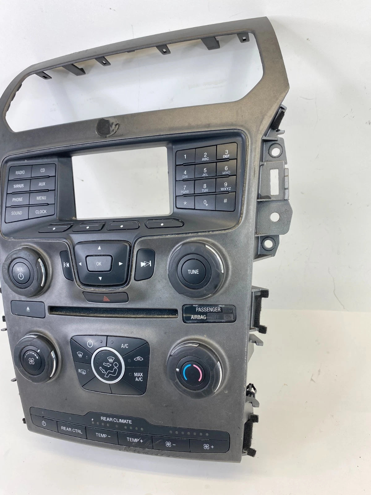 2013-2019 FORD INTERCEPTOR UTILITY RADIO CLIMATE CONTROL PANEL TRIM EB5T-18A802