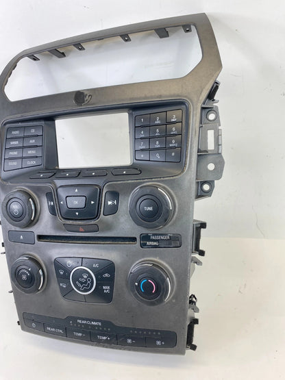 2013-2019 FORD INTERCEPTOR UTILITY RADIO CLIMATE CONTROL PANEL TRIM EB5T-18A802
