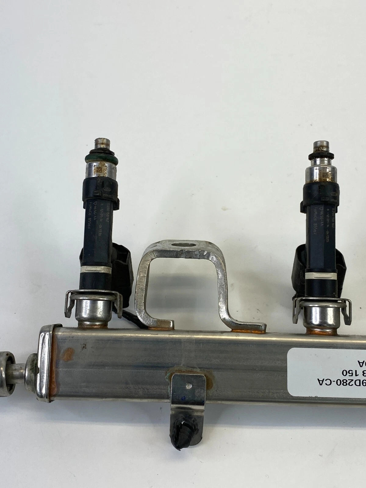 2014-2021 FORD TRANSIT CONNECT 2.5L FUEL INJECTION RAIL W/ INJECTORS 6M8G-9D280