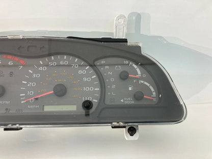 01-04 TOYOTA SEQUOIA DASH INSTRUMENT CLUSTER SPEEDOMETER GAUGES 225K 769219-500A