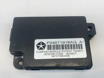 09-16 Chrysler Town & Country A/T Compass & Temperature Control Module 4671918AG