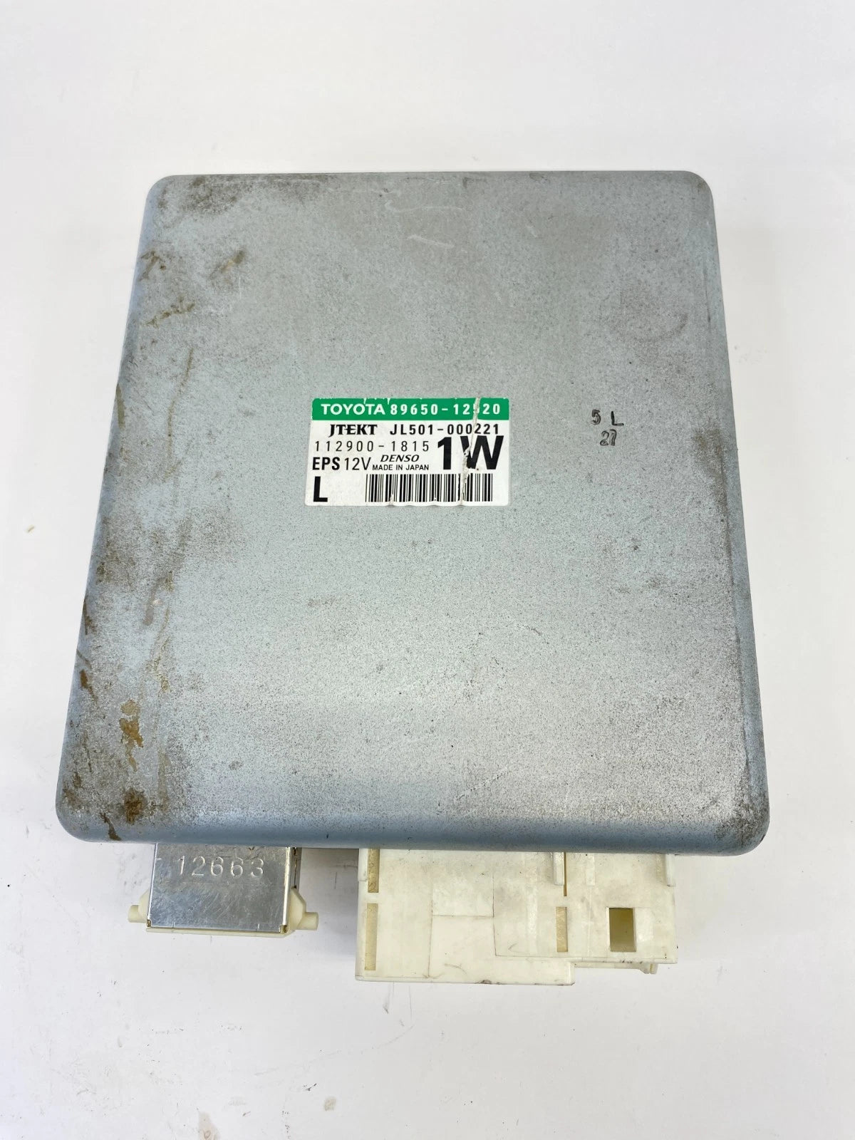 2008-2010 SCION XB ELECTRIC POWER STEERING COMPUTER CONTROL MODULE 89650-12520