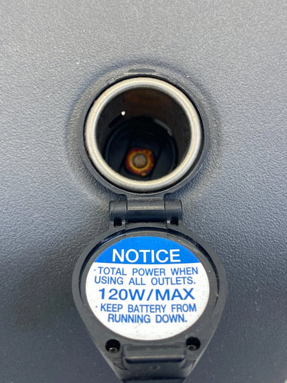 10-11 TOYOTA PRIUS CENTER CONSOLE PANEL WITH POWER OUTLET OEM FACTORY 5881847040